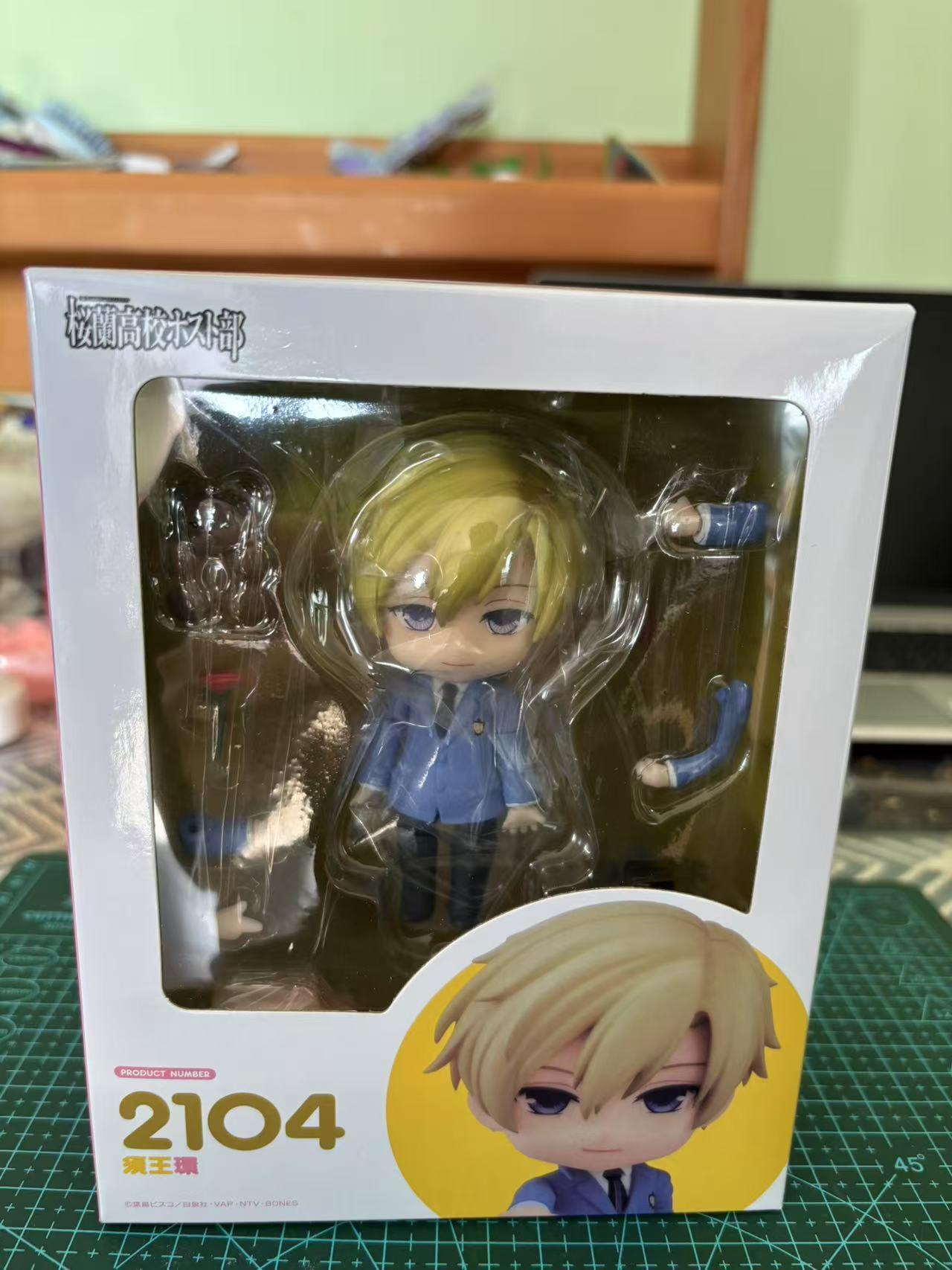 Anime Ouran High School Host Club  Figure Suou Tamaki Chibi Figure PVC Action Model Toys Anime Figure