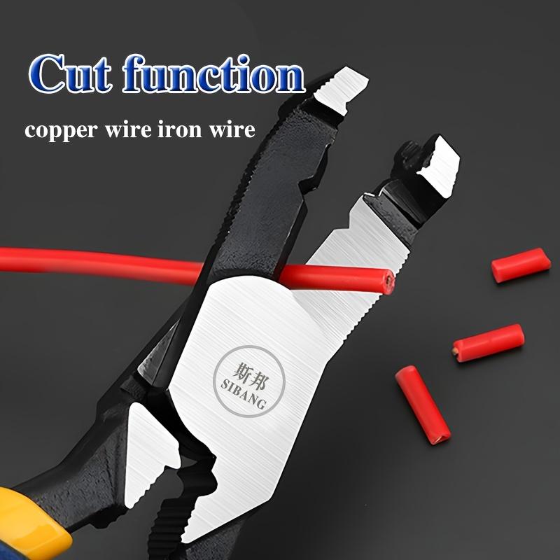 1PC Multi‑Functional Screw Pliers, Special Nail‑Removing Pliers for Rusted & Stripped Screws, Woodworking Pliers for Pulling Damaged, Rusted and Stripped Nails, Ideal for Home Decoration, Industrial Machinery Maintenance and Old Screw Removal