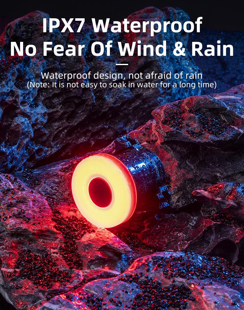 ROCKBROS Smart Bike Tail Light Break Sensing Bike Light Rechargeable Waterproof Auto On/Off Ultra Bright LED