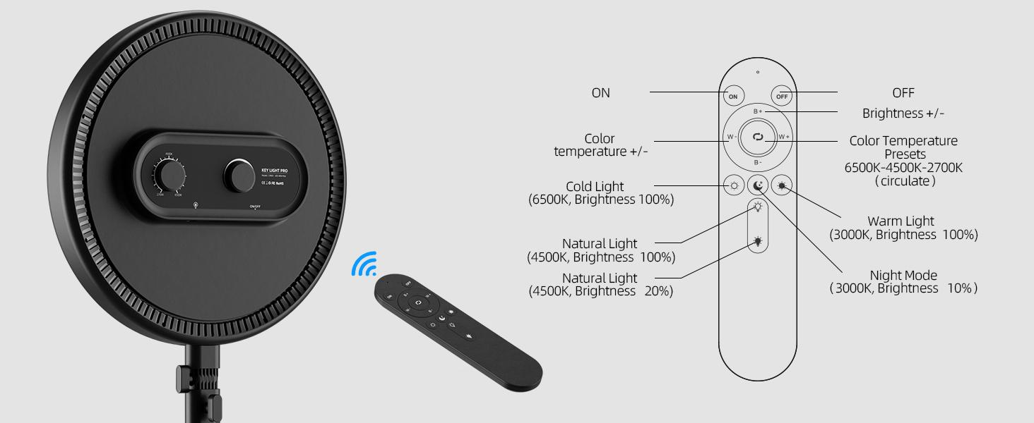 Studio-Level Lighting for Content Creators - 13" Full-Screen Ring Light with 79" Adjustable Stand and Remote | No Shadows, Perfect for 4K Makeup Videos & Podcasts