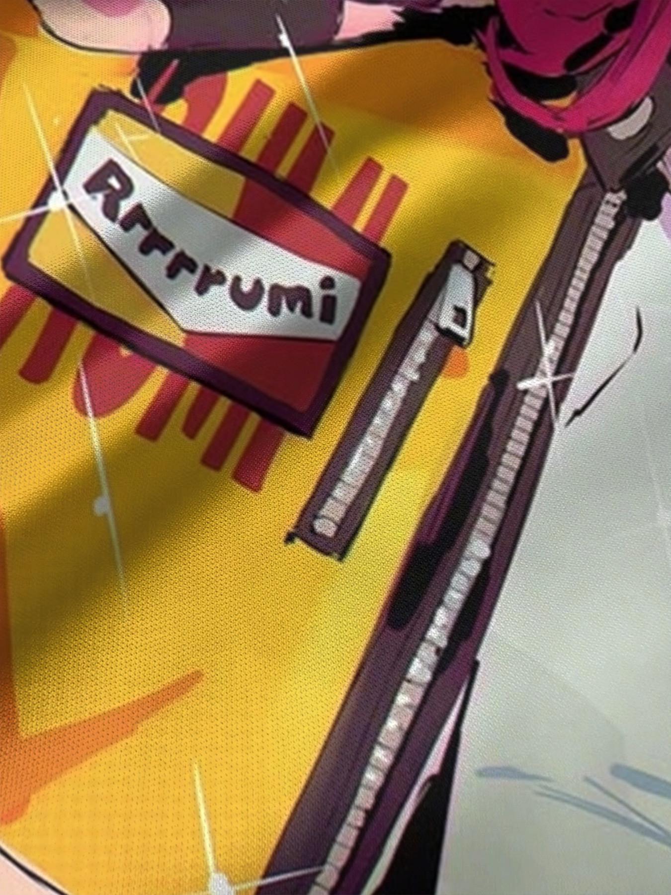 Girls' 3D Short Sleeve Dress, Cyber Graffiti Kpop Full Print Summer Dress, Perfect for Parties, Festivals, Gifts, Birthday Presents