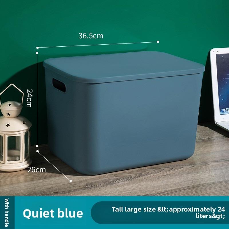 Stackable Storage Boxes with Handles, Waterproof PP Container, Multi-Color Flip Lid, Transparent Window, Ideal for Crafts, Snacks, Desk Organization, Durable Storage Organizer