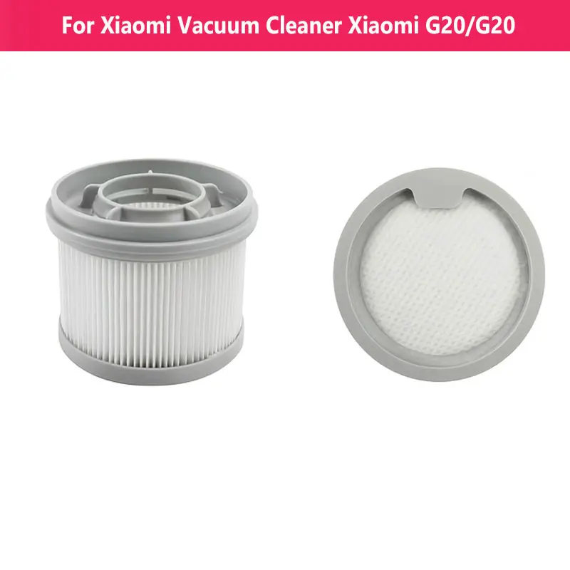 2 Pack Xiaomi G20/g20 Max Robot Vacuum Accessories, Includes 1 Filter and 1 Pre-Filter, Essential Replacement Parts for Efficient Cleaning, Long Service Life