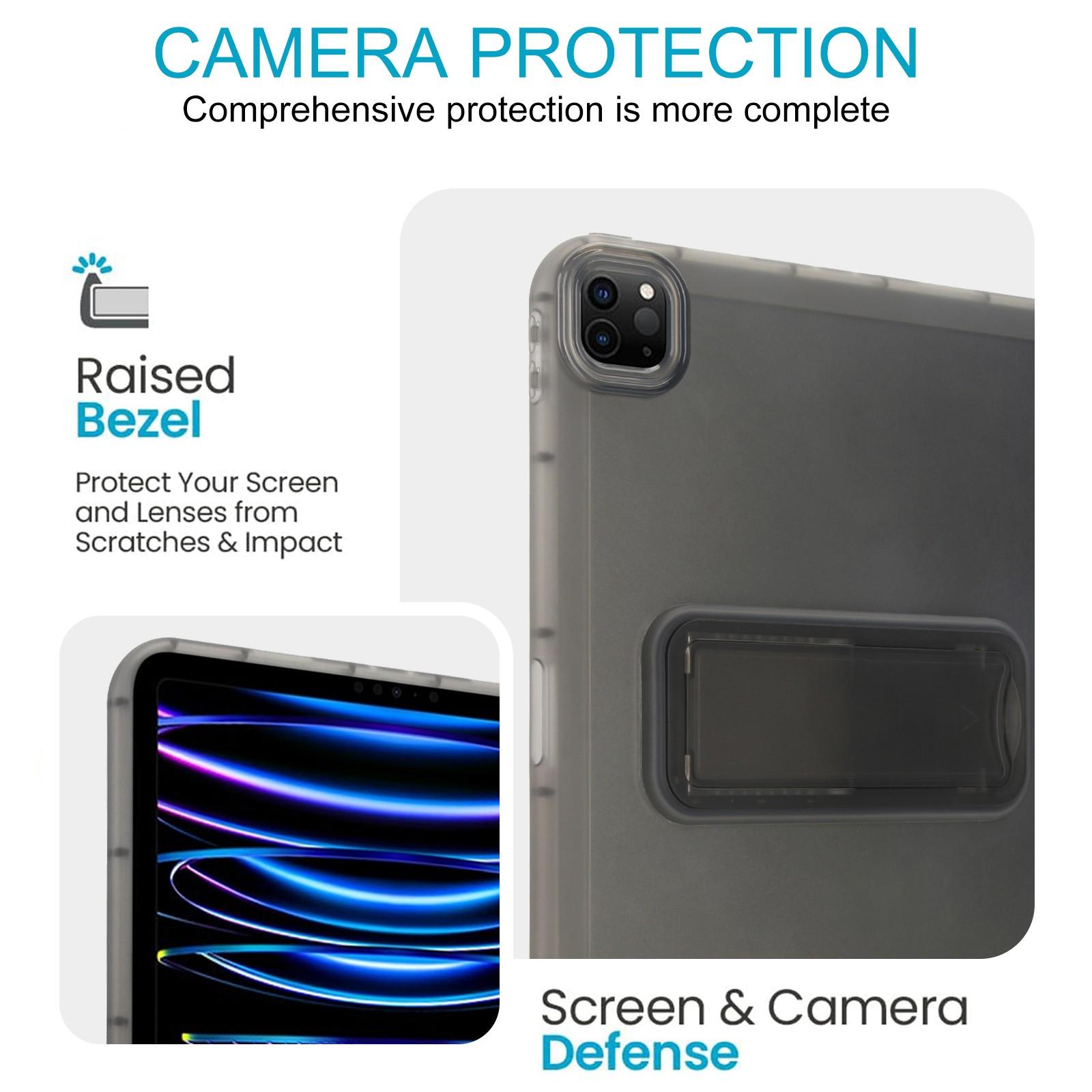 Simple stand tablet case Protection for iPad Pro/Air 1/2 Pro 5/6/9.7-inch, 7th/8th/9th generation 10.2-inch, Air 3 10.5-inch, Air 4/5/6/7 10.9-inch/Pro 11 (2018-2022 models).