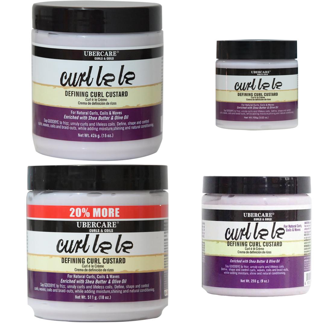 Curl Defining Custard with Curl Enhancing Formula for Curly, Coily ...