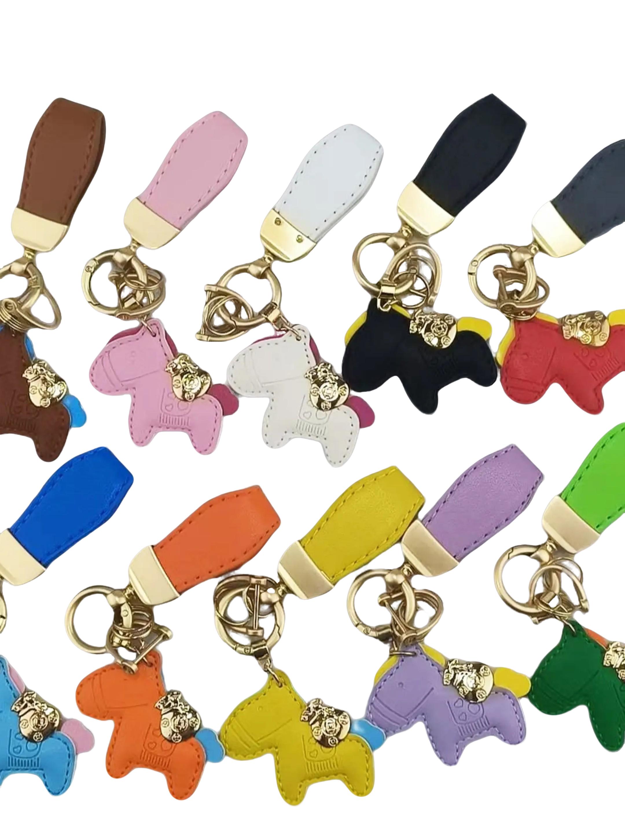 Lucky Horse Keychain "Get Rich Immediately" Cute Bag Charm for Women