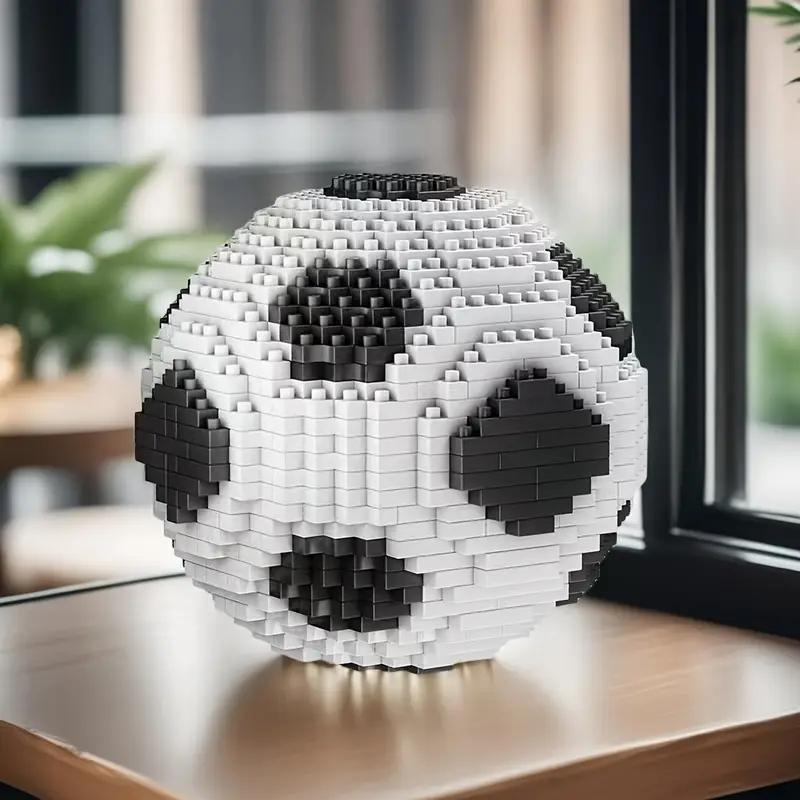 800+ Pcs Creative Football Basketball Building Blocks Set, Soccer Lover Decoration, Desk Display Art Decor, Ideal Gift for Christmas, Halloween, Birthday