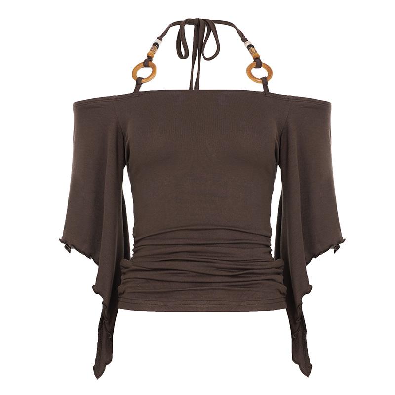 Women's Plain Tee, Casual Fashion T-shirt for Summer, Women's Clothing for Daily Outdoor Wear