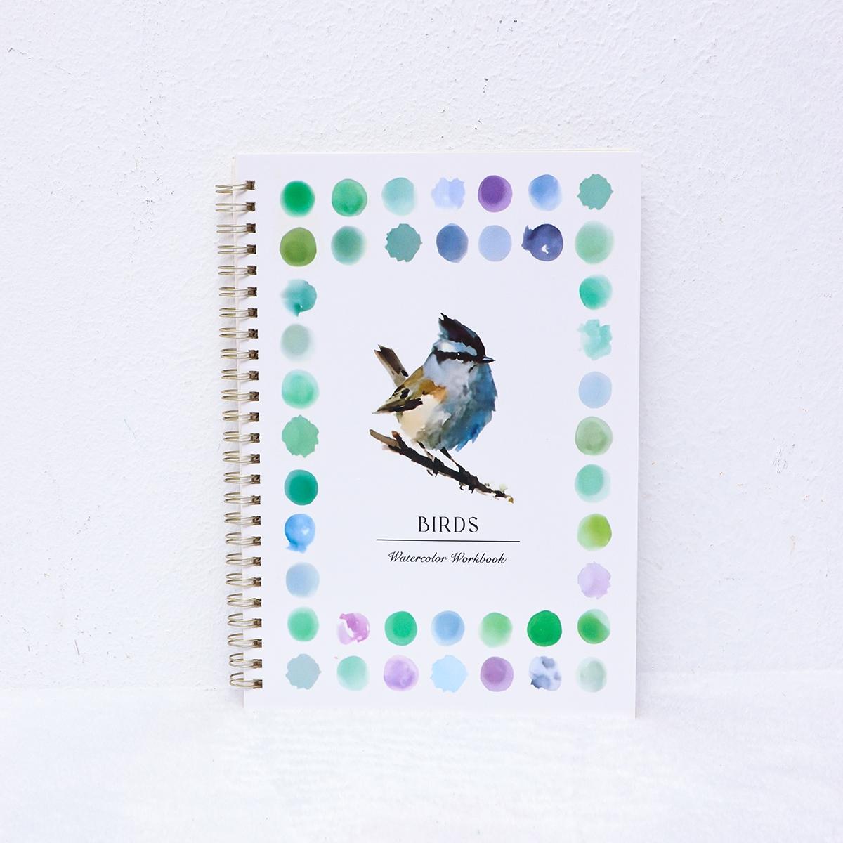 Beautiful Cartoon Watercolor Painting Book, Sketch Paper for Coloring, Water Coloring Books, Easy to Use, Ideal for Art Enthusiasts, Perfect Gift (no Brushes Included)