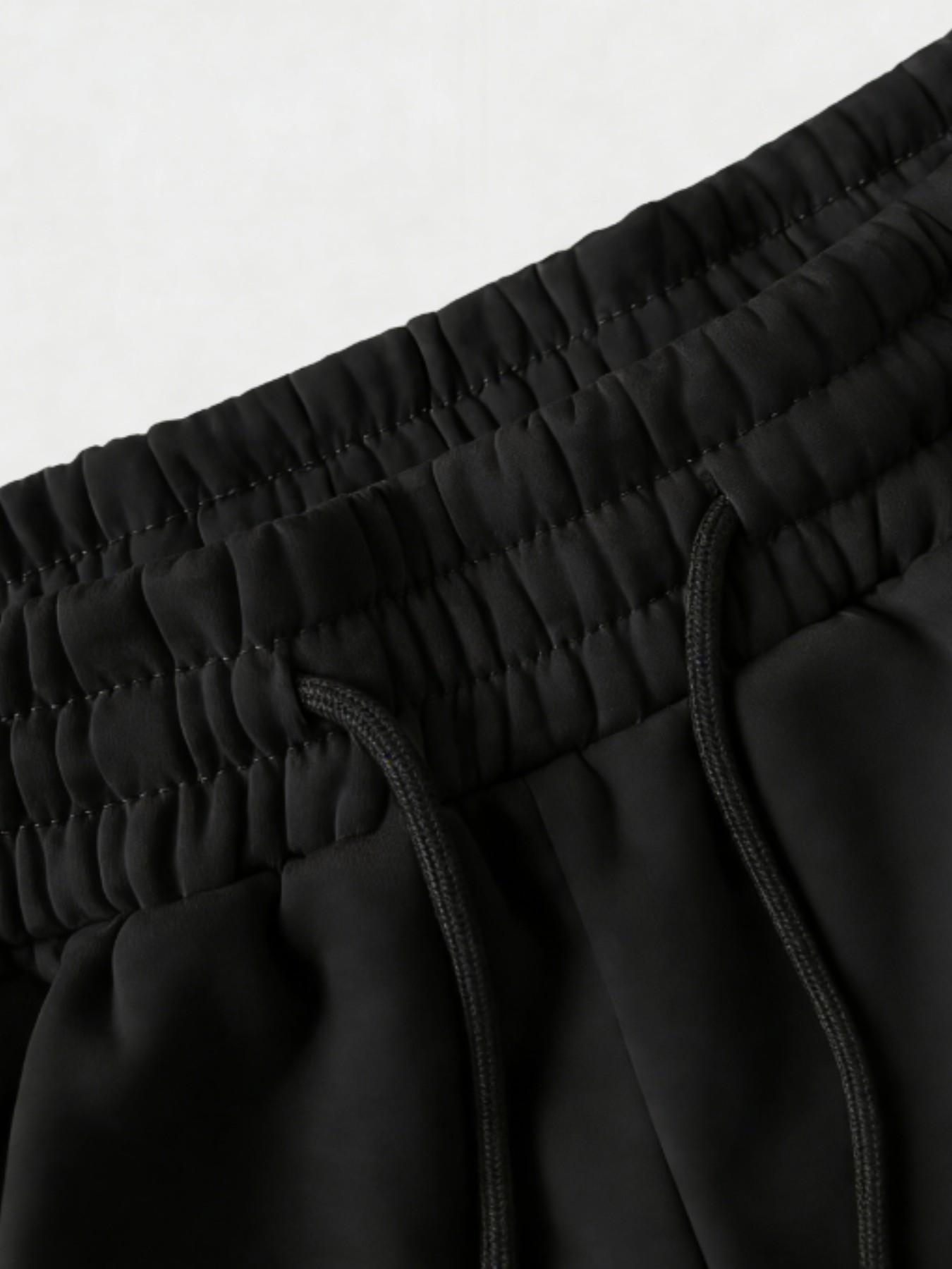 Women's Y2K Gothic Theme 2-Piece Set, Top Tankini Backless Design + Loose Straight Pants, Gothic Print, Fashion Streetwear