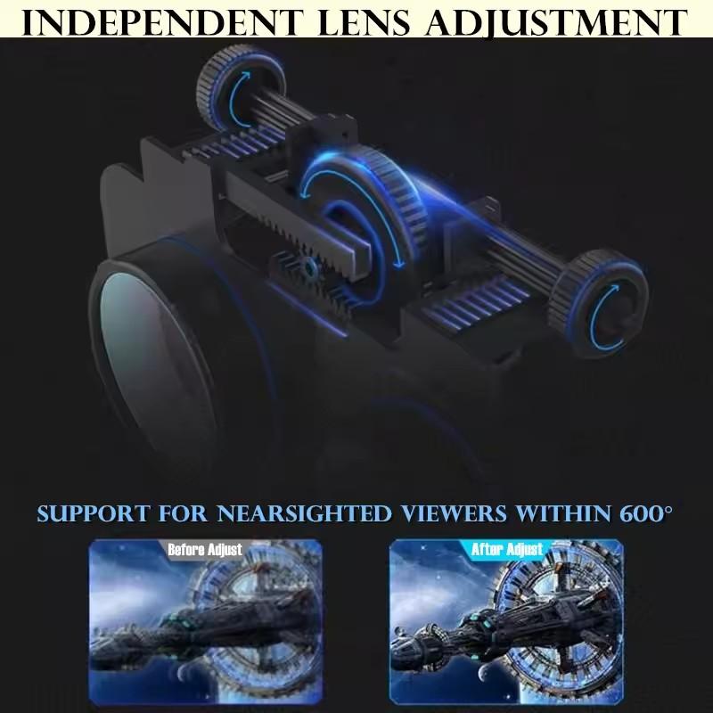 Shinecon Virtual Reality 3D VR Glasses Headset Viar Devices Helmet Lenses Goggle Smart For Smartphone Phone Cell Headphone Gogle VR Headsets