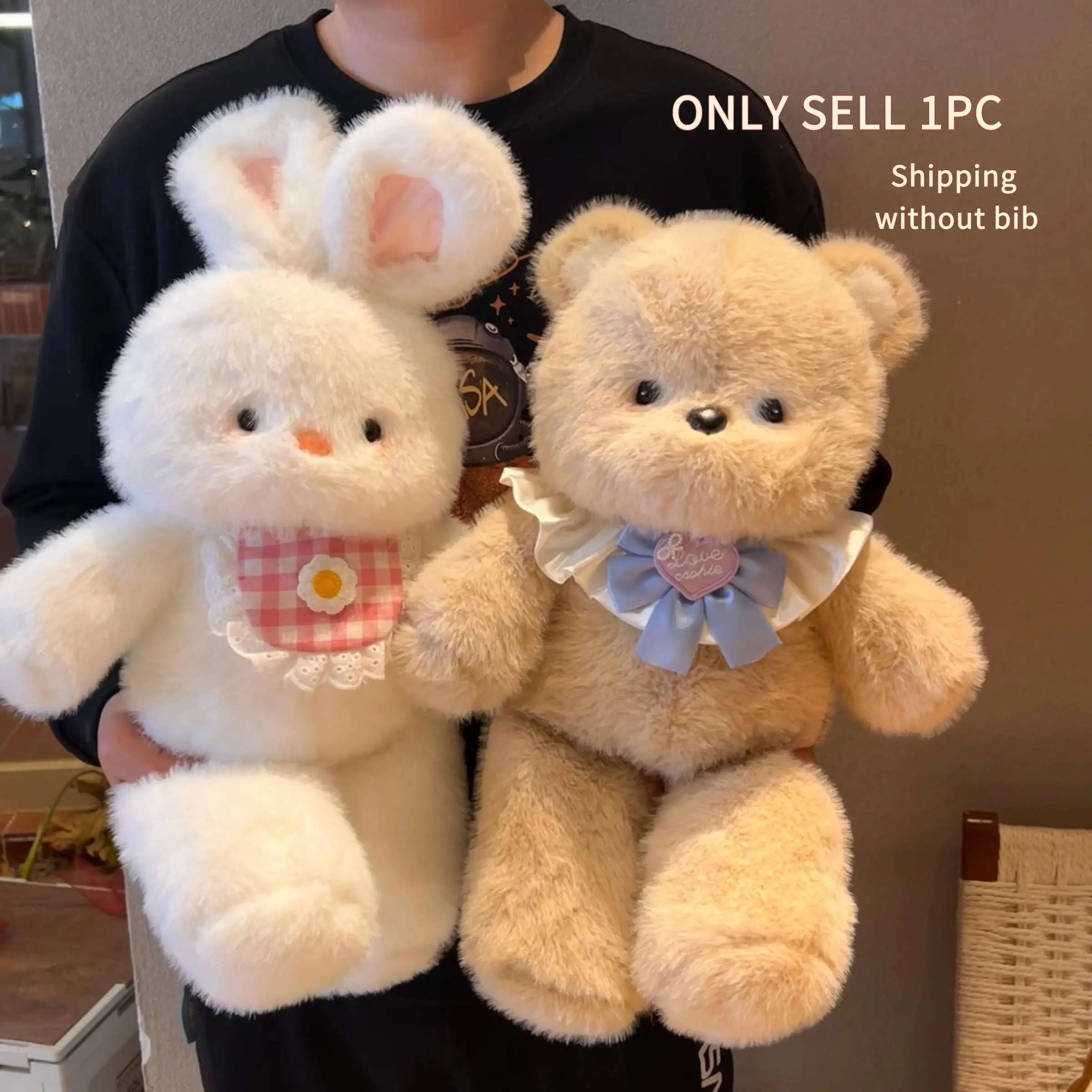Running Bear Plush Gift Set, Best Birthday Present, Soft Animal Series Stuffed Toys, Perfect for Kids & Collectors, Unique Holiday Gifts, Cuddly Stuffed Animals