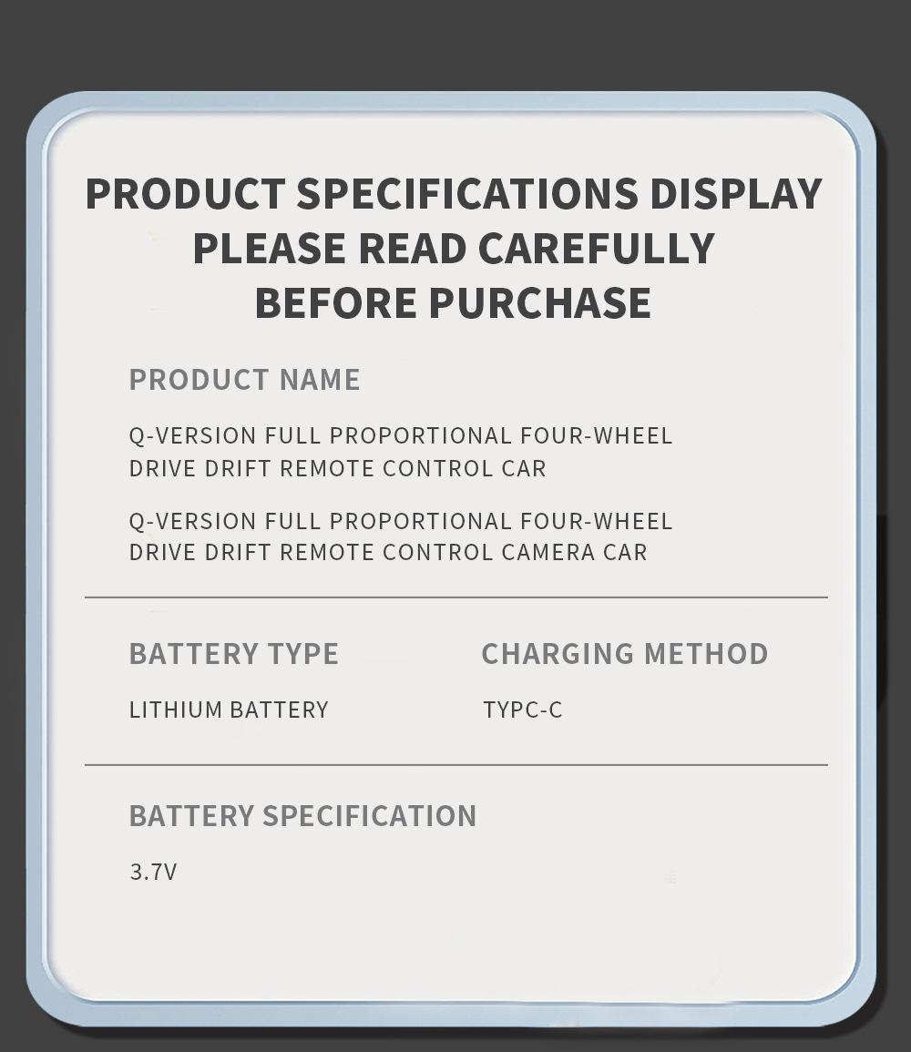 JJRC Mini FPV RC Car with Camera - 1:32 4WD High Speed Drift Racing Car, 2.4G Full Proportional Control, APP Remote Mode, Rechargeable Toy for Boys Kids 8-12 hd