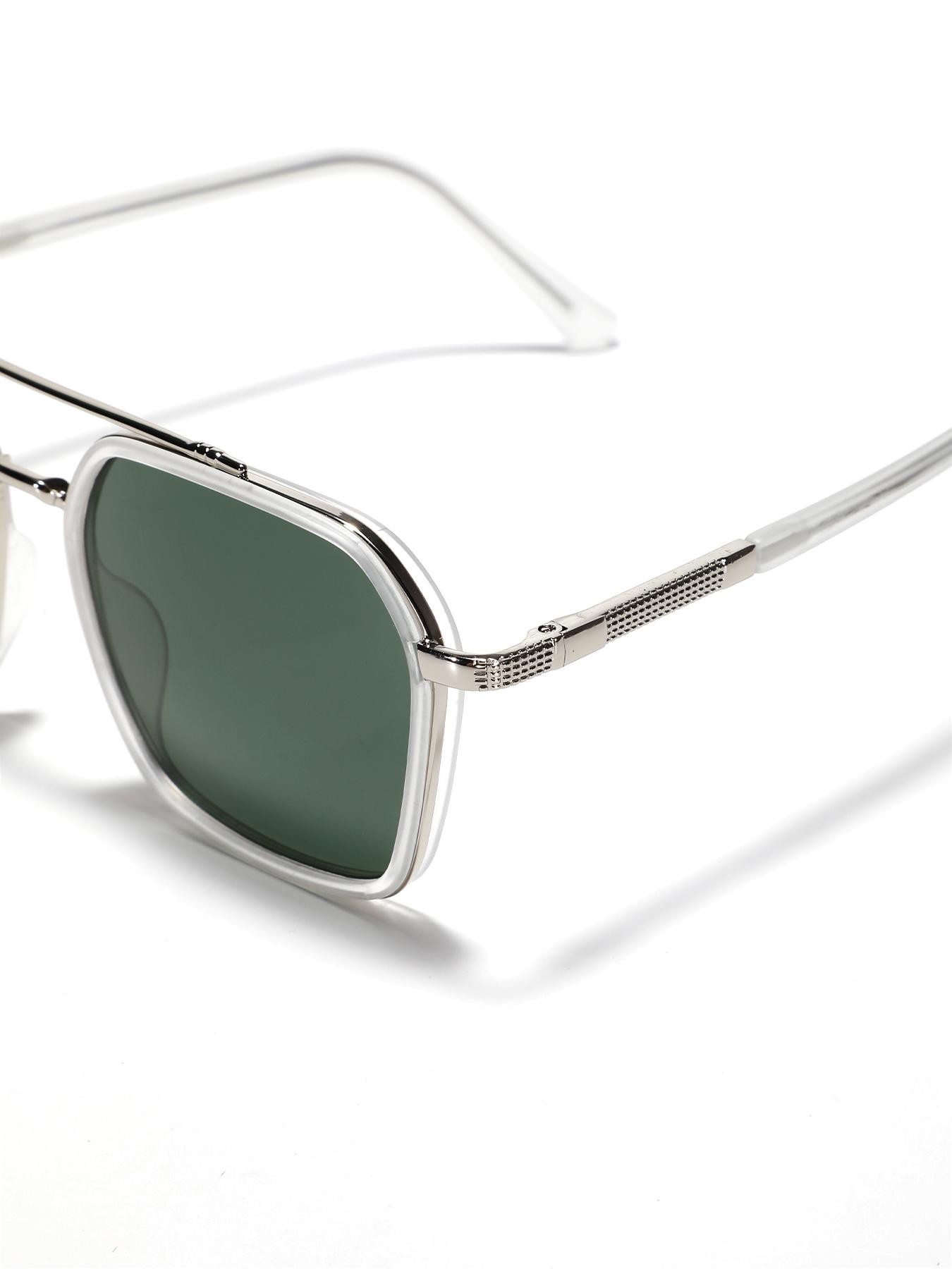 Retro Dual Beam Polarized Glasses, Trendy Casual Glasses for Everyday Use, Fashion Accessories for Outdoor Activities, Lightweight Durable Sunglasses