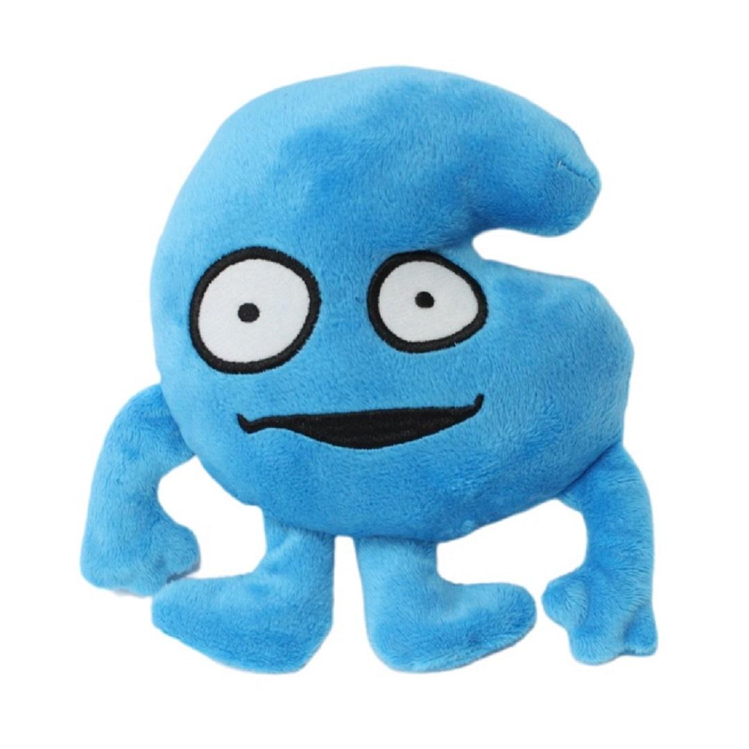 Hot Arrival Battle For Dream Island Plush Toy BFDI One Two Four X Stuffed Animal Soft Doll Clock Button Waffle Ball Fan Kid Gift