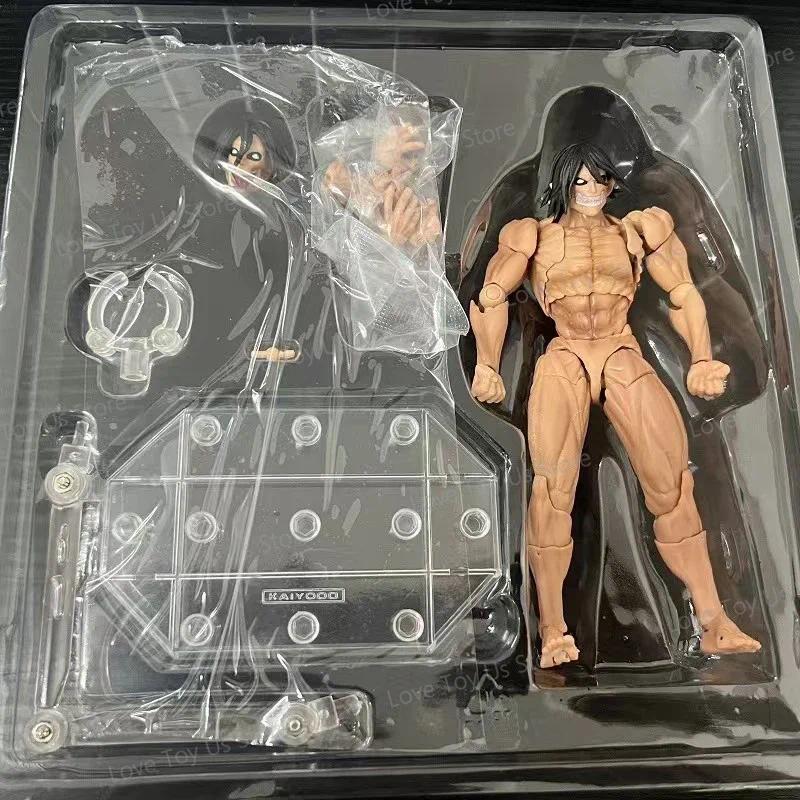 Armored Titan Figure – Revoltech Amazing Yamaguchi Attack on Titan – Movable Anime Action Figure Toy