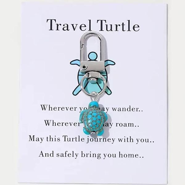 FINETOO Unite store Turquoise Sea Turtle Keychain with Lobster Clasp Lightweight Durable Unique Design for Kids & Adults Walletchain Travel Accessory FINETOO Unite store Turquoise Sea Turtle Keychain with Lobster Clasp Lightweight Durable Unique Design for Kids & Adults Walletchain Travel Accessory