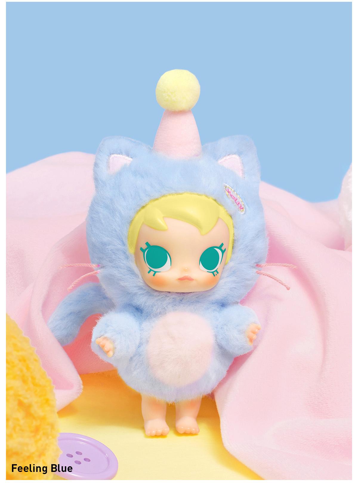 POP MART Baby Molly Pocket Friends Series-Vinyl Plush Pendant Blind Box