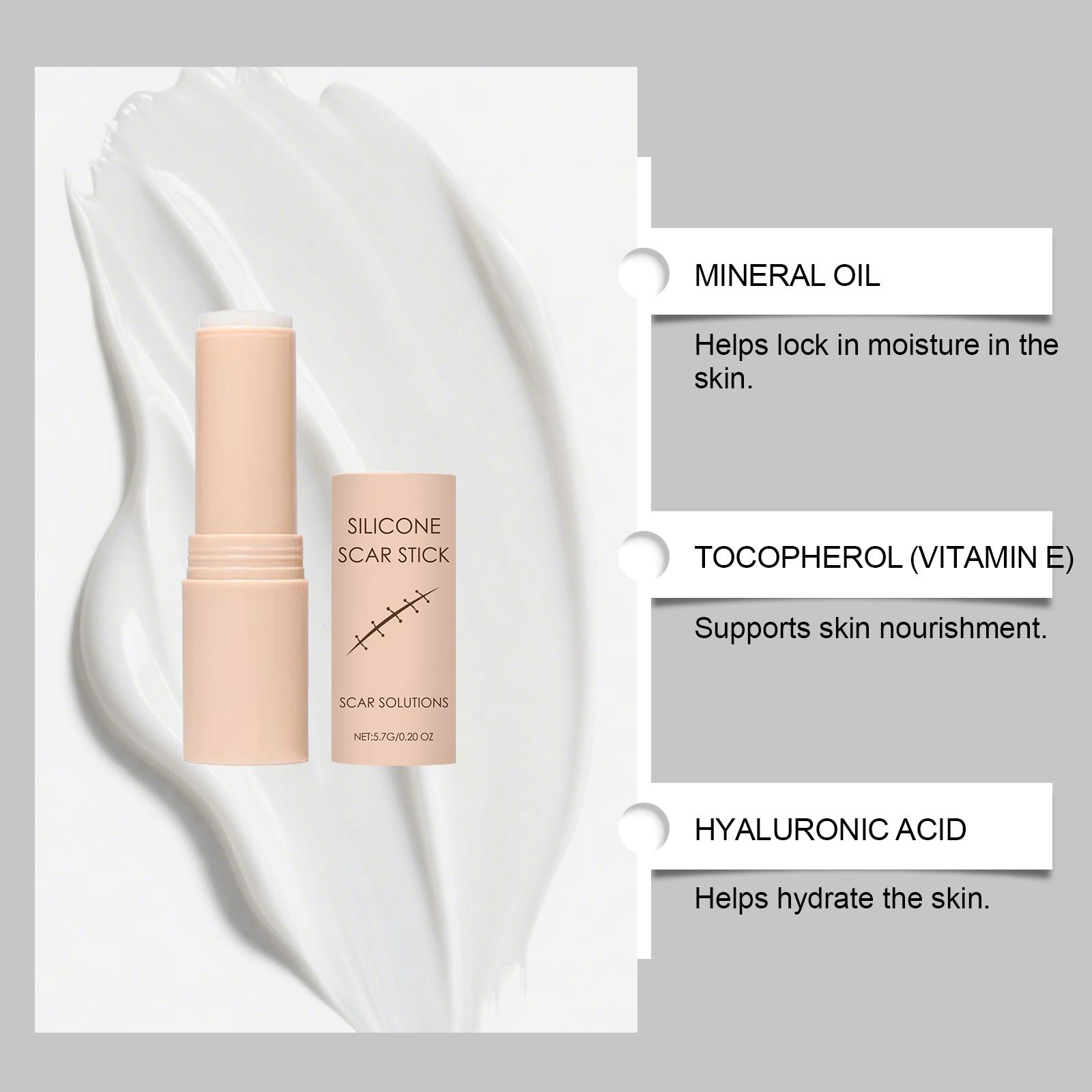 Skin Scar Moisturizing Care Stick, Nourishing Facial Body Skin Scar Appearance Smooth Soft Daily Care Cream, Essential Skincare Routine