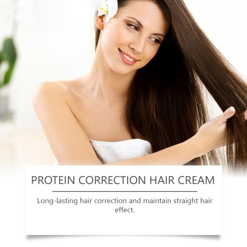 2-piece keratin straightening cream, infused with coconut oil, tames frizzy hair, smooths locks, repairs damaged strands, nourishes with hydrating formula, suitable for thick curly or wavy hair,