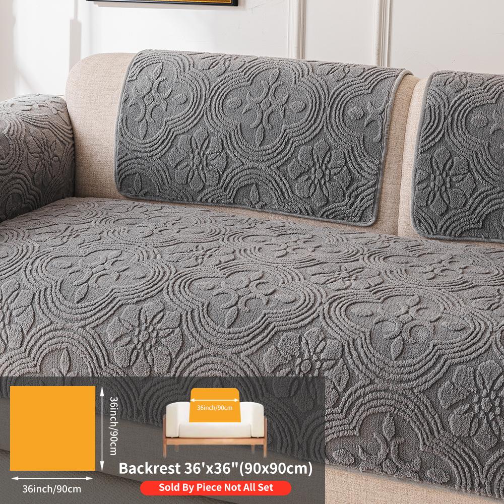 Comfortable Peony Pattern Sofa Cushion, Thick Soft Pet Friendly Couch Protector, Non-Slip Plush Chair Cover for Living Room Bedroom Office Decor, Sofa Couch Covers Comfortable Peony Pattern Sofa Cushion, Thick Soft Pet Friendly Couch Protector, Non-Slip Plush Chair Cover for Living Room Bedroom Office Decor, Sofa Couch Covers