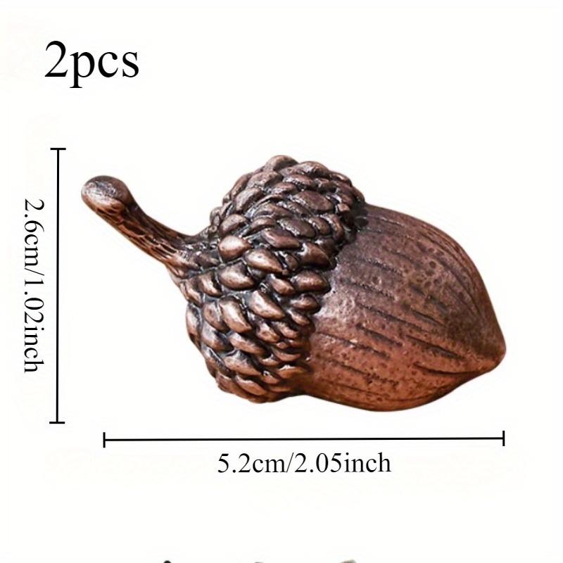 2pcs American Retro Wardrobe Door Handles, Creative Single Hole Pull Handle for Drawer, Tatami, Shoe Cabinet, Kitchen, Wine Cabinet