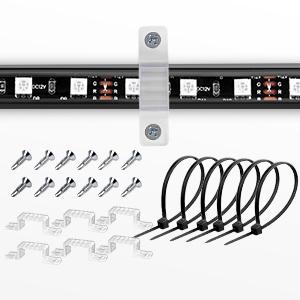 Nilight 2PCS 60 Inch RGB Truck Bed Light Strip Kit 180 LED RF Remote Control with On Off Switch Blade Fuse 2Way Splitter Extension Cable for Cargo Pickup Truck SUV RV Boat   Lighting Outdoor  dealsforyoudays