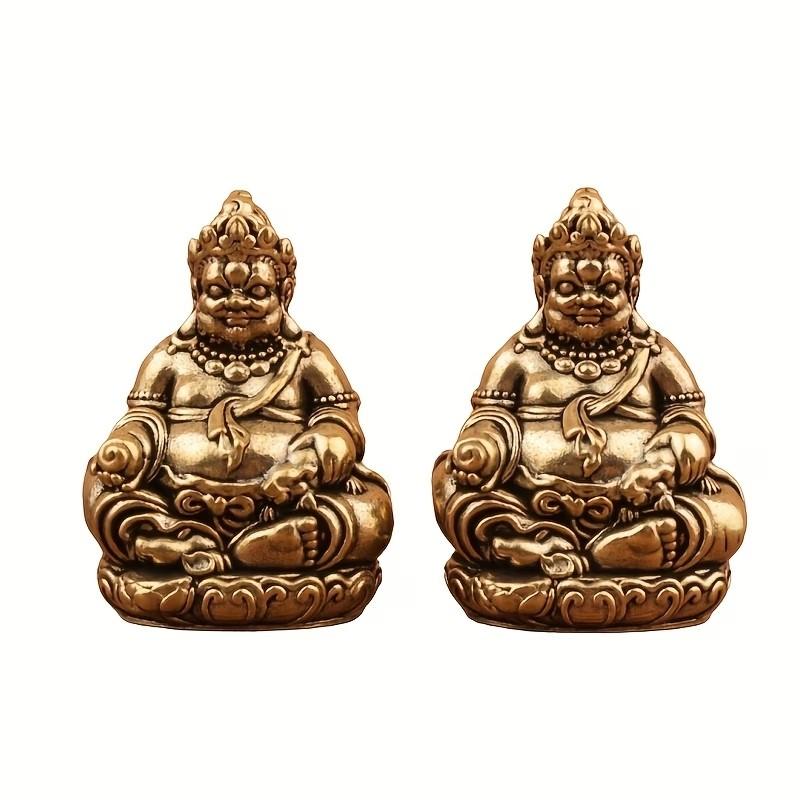 God of Wealth Figurine, Lucky Money Charm Decor, Feng Shui Home Office Decoration, Prosperity and Good Fortune Symbol, Feng Shui Ornaments