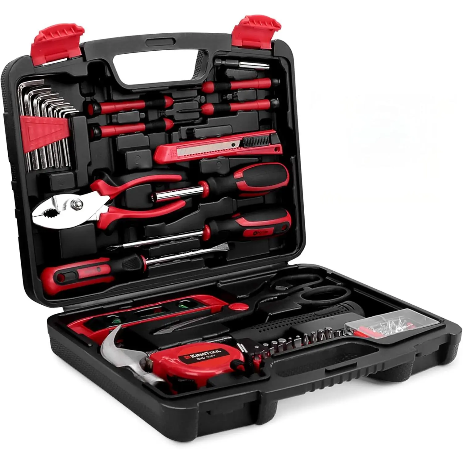 149-Piece Home Repair Tool Kit with Toolbox - Mechanic Hand Tool Set, Ideal for Homeowners & Office Repairs