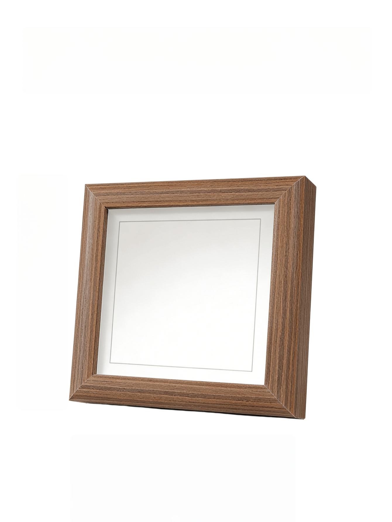 Wooden Photo Frame Stand DIY Simple Living Room Bedroom Decor Wall Hanging Picture Frame Hollow Out Art Display Piece