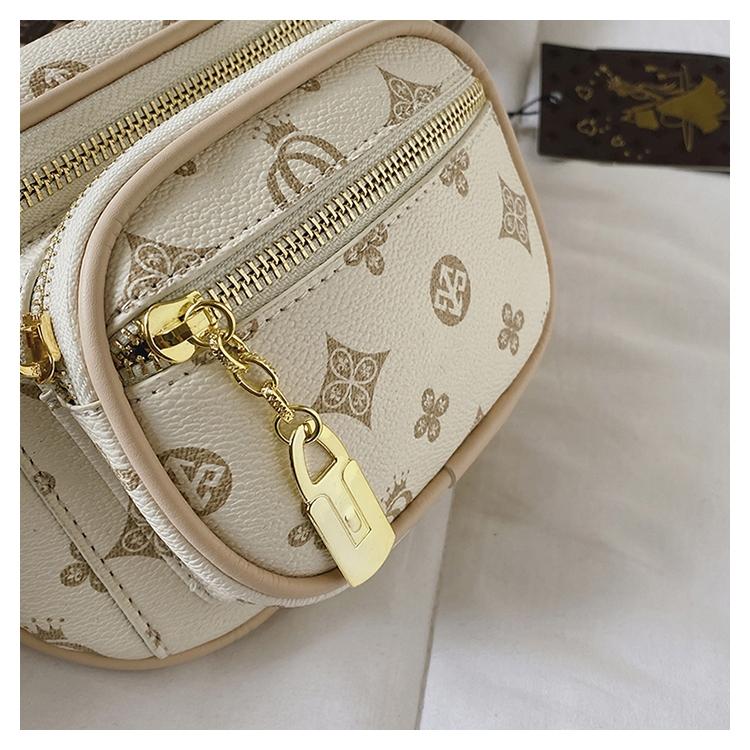 New 2026 Trendy Printed Women's Bag, Vintage Chic Single Shoulder Crossbody Bag, Commuter Casual Chest Bag, All Seasons Fashion Accessory