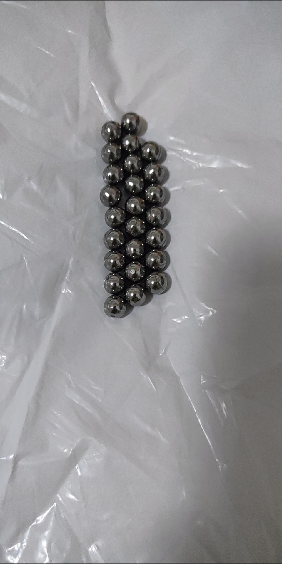 500pcs Carbon Steel Balls 6mm & 8mm Precision Polished, Ideal for Toys, Weights, Tracks, Mechanical Parts, General Hardware Use