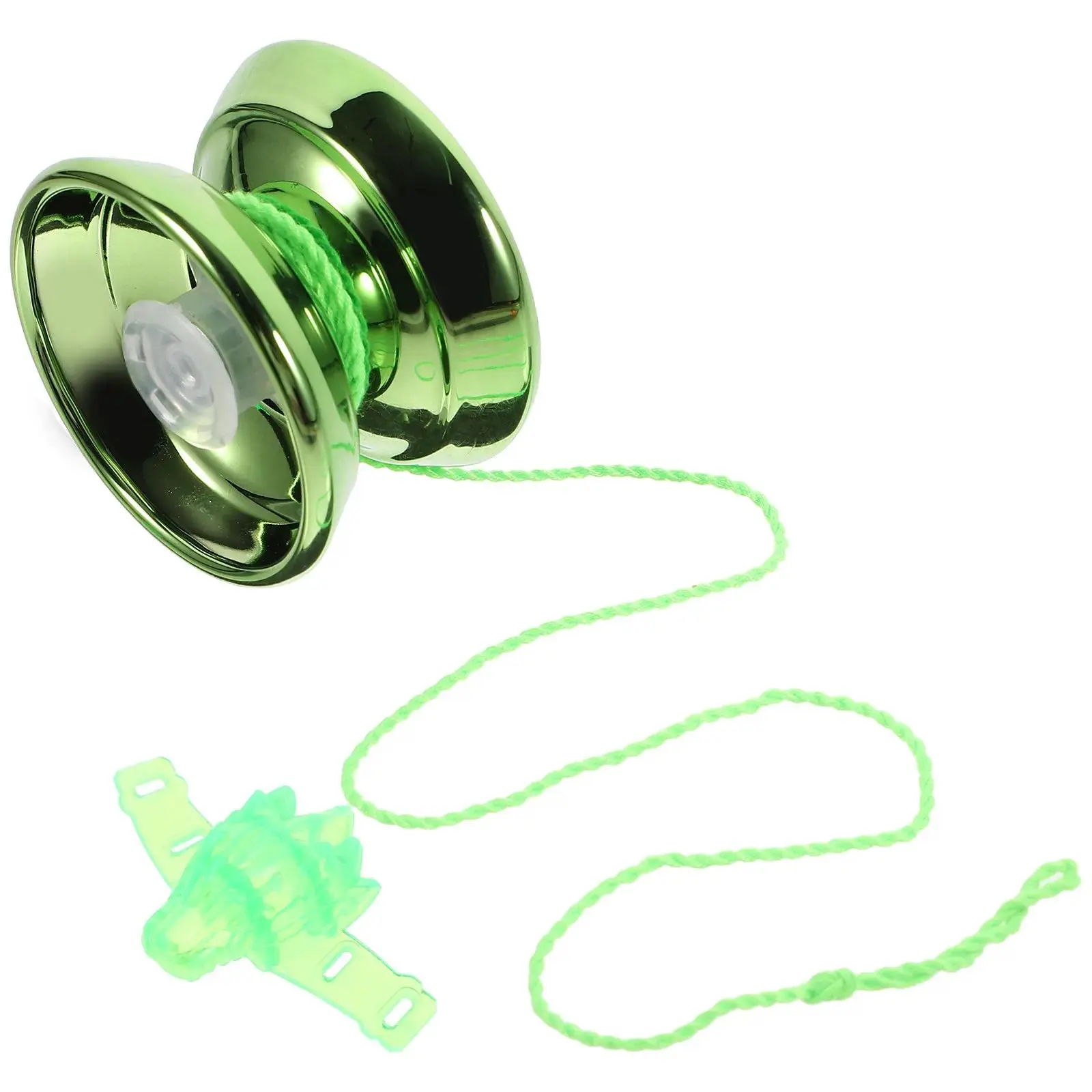 1Set Basic Yo-Yo Ball Metal Yoyo Sturdy Structure for Finger Wrist Flexibility Coordination Gift Yo-Yos Ball Toy
