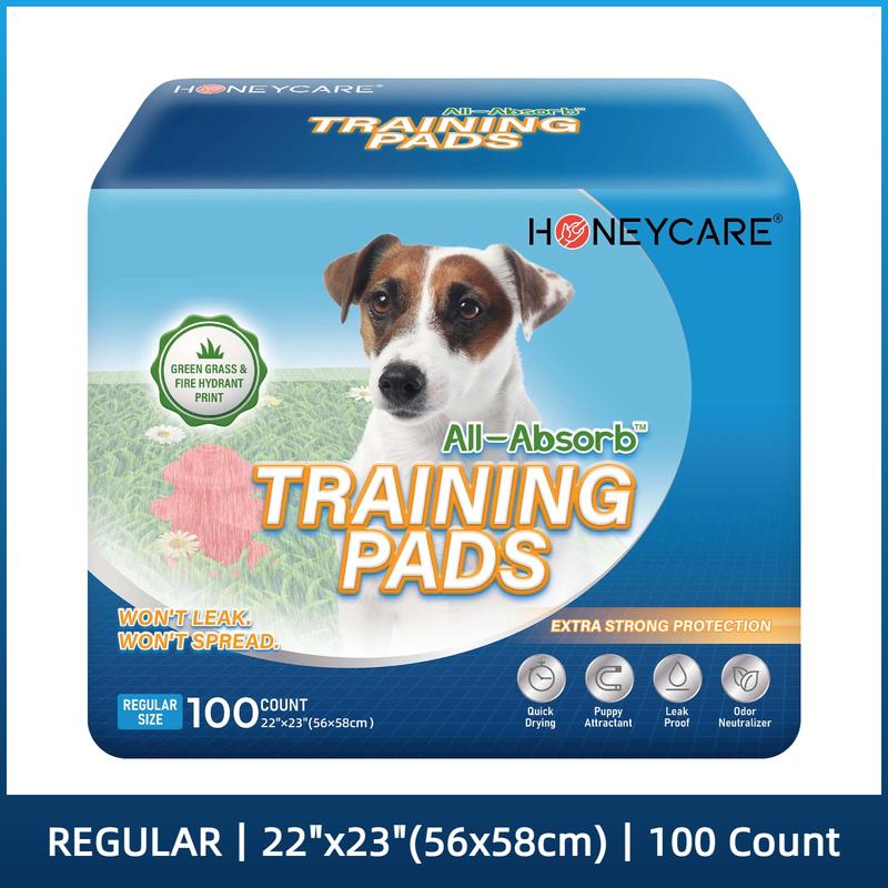 [S]HONEYCARE : All-Absorb Gigantic Dog and Puppy Training Pads, Incontinence Training Pads, Pee Pads