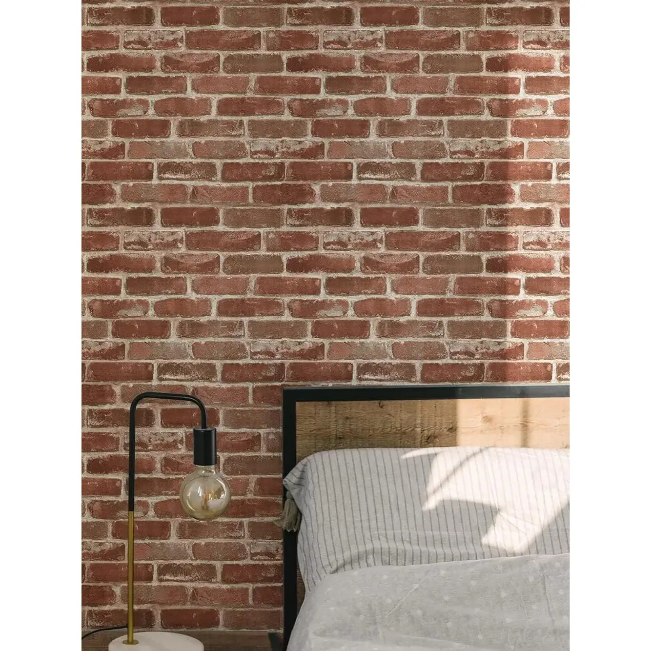 Red Brick Wallpaper Self-Adhesive Peel and Stick Wallpaper Waterproof and Removable Good for Home Decoration and Furniture Renovation 17.5 x 118 Inch Red Brick Wallpaper Self-Adhesive Peel and Stick Wallpaper Waterproof and Removable Good for Home Decoration and Furniture Renovation 17.5 x 118 Inch