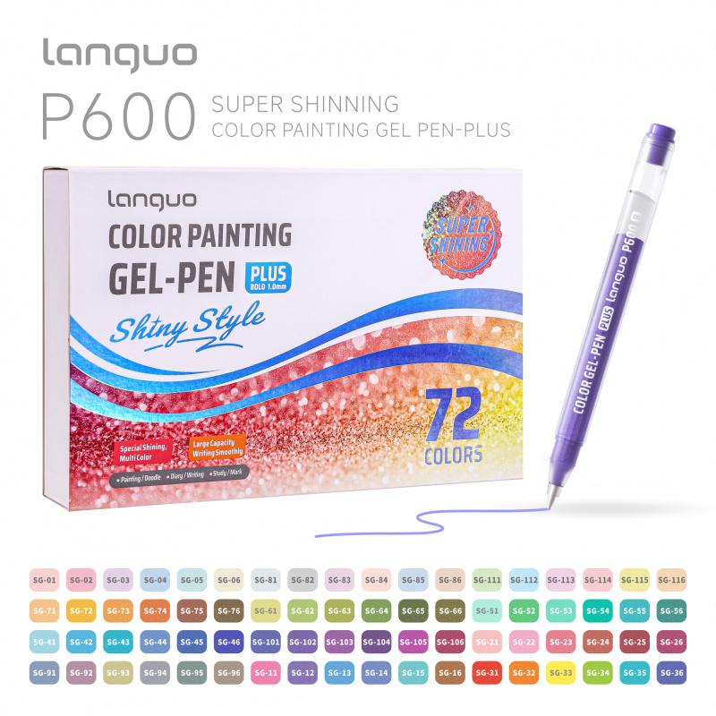 Super Flash effec Gel Pen,Glitter Gel Pens for Adult Coloring,1.0mm Vivid Color Variety Sparkle Glitter Gel Pen, Drawing, DIY Projects, Crafts Art Supplie