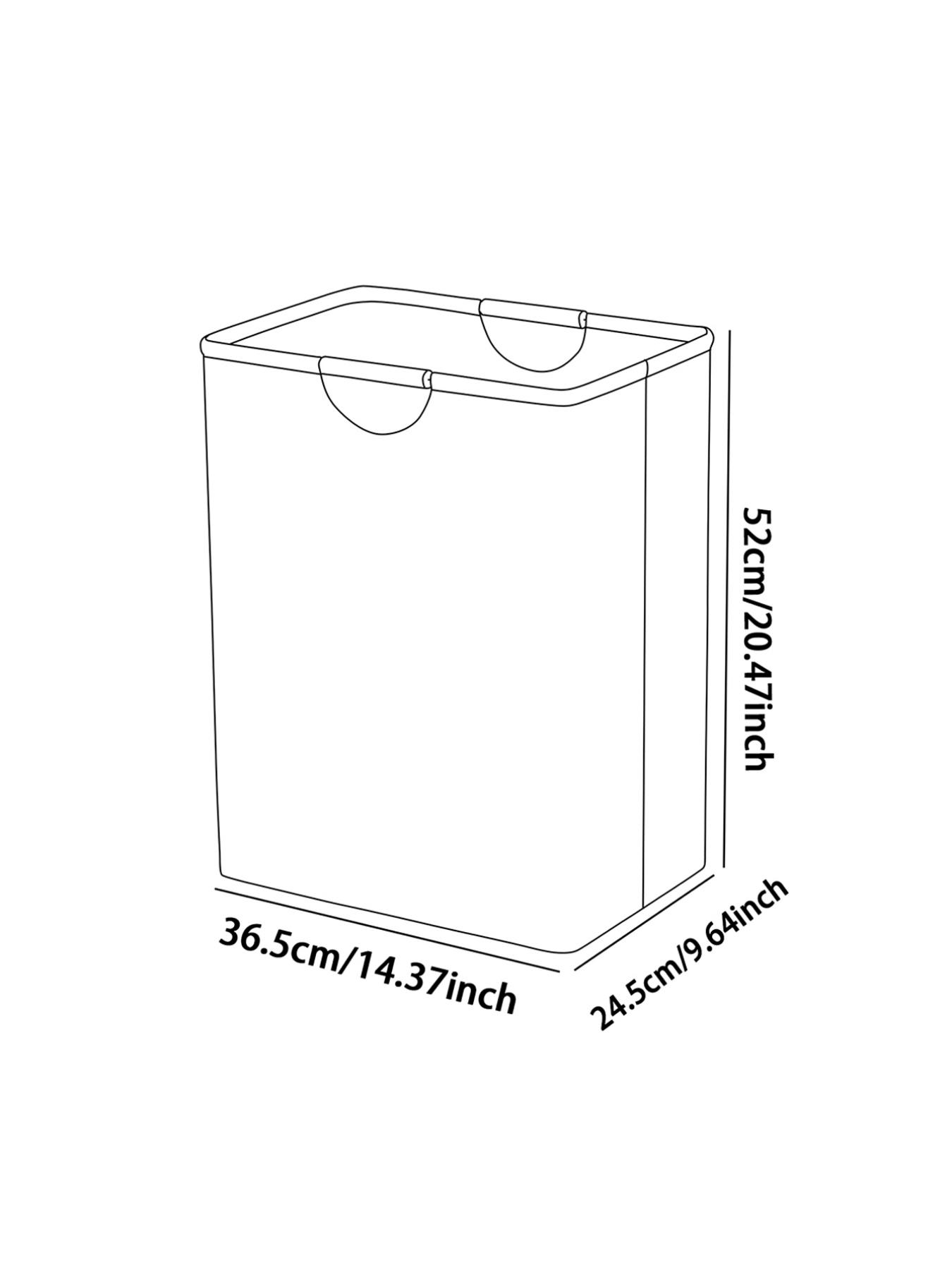 Turtle Pattern Printed Open Storage Bin, Foldable Laundry Basket Storage Bag with Handles, Household Foldable Laundry Hamper for Bathroom and Dirty Clothes Storage