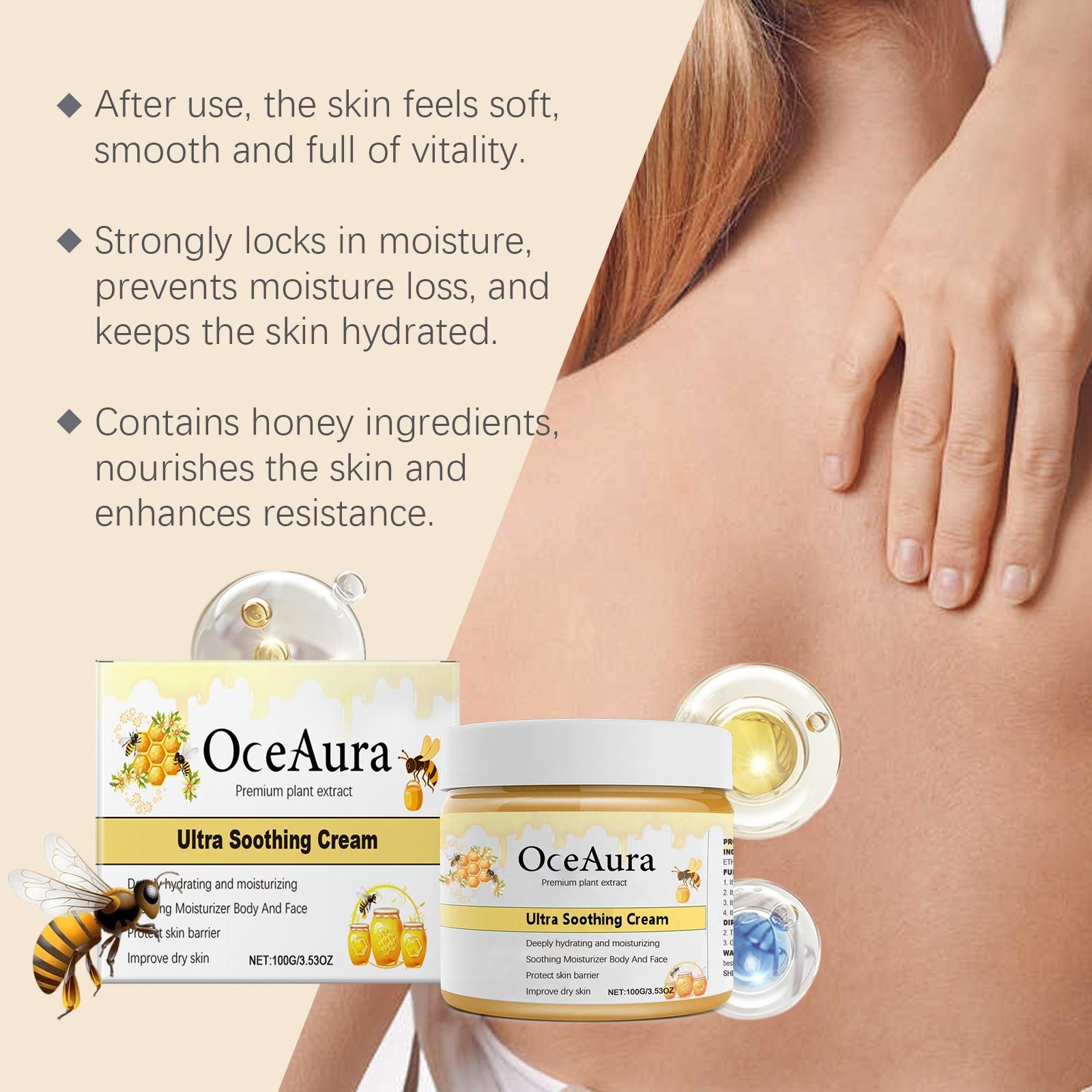 OCEAURA Ultra Soothing Cream Gentle Nourishing Barrier Repair Skin Comfort Relief Cream
