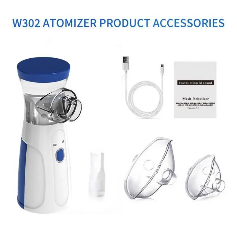 Portable Handheld Nebulizer, Rechargeable Nebulizer Machine for Adults & Kids, Breathing Relief Tool for Travel & Household Use