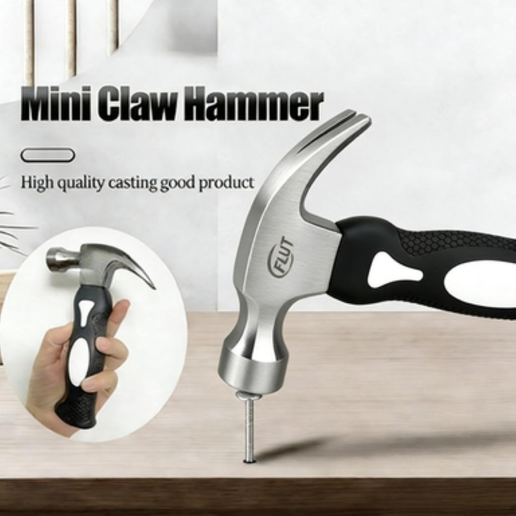 Mini Claw Hammer Nail Puller Tool, Portable Multi-Functional Woodworking Small Hammer, Ideal for Outdoor Camping DIY Repair Home Maintenance, Portable Multitool Hammer
