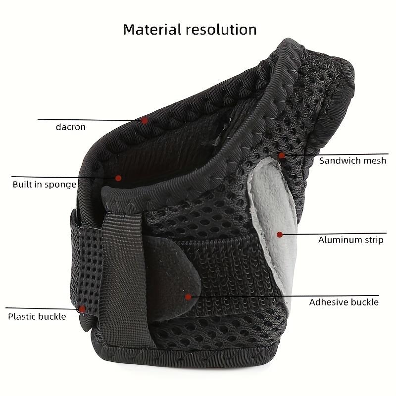 1 adjustable thumb support bracket, equipped with plastic aluminum clamp - compression strap, hook and loop buckle, used to stabilize thumb and fingers - lightweight and breathable daily use package