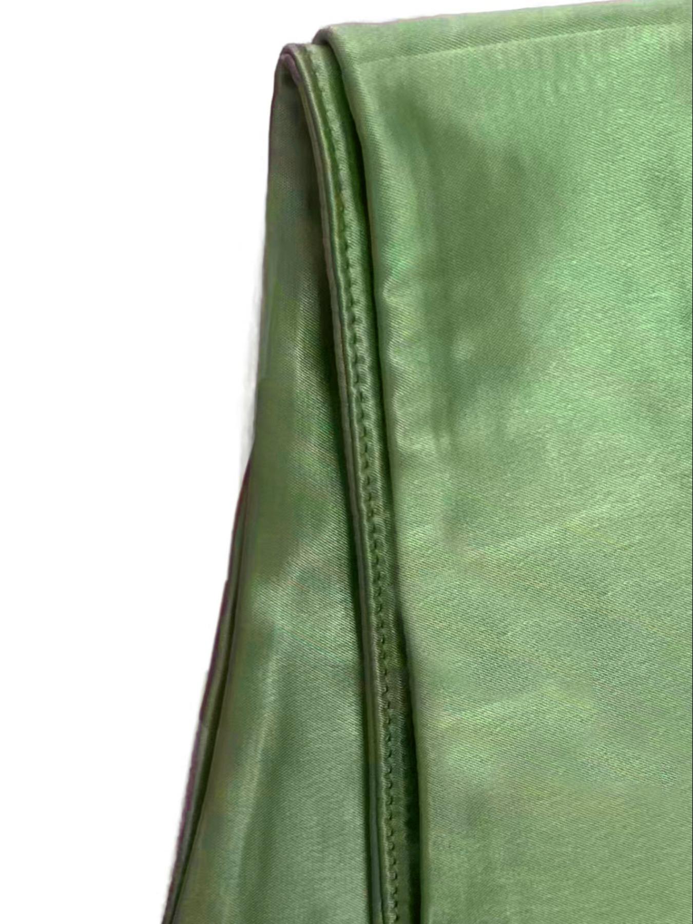 Elegant High-Waisted Mermaid Long Skirt with a Silky Draped Effect, Slimming Solid-Color Fashion Skirt with Glossy Design