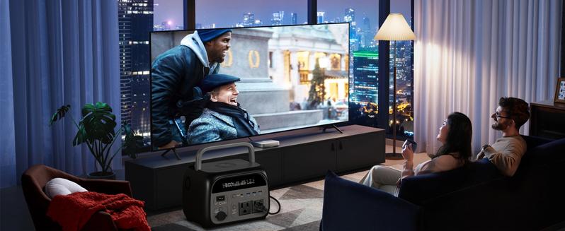 Black Friday Deal Ctolity 500W 345wh Portable Power Station 100W ETFE Solar Panel 23.7% Efficiency Solar Generator LiFePO4 Battery for Camping Outdoor