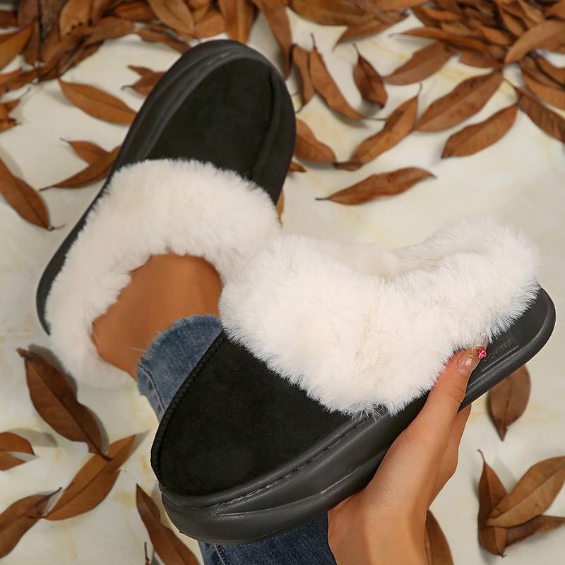 Women's Slipper Boots with Soft Sheepskin Insole, Memory For Lining and Rubber Soles - Indoor/Outdoor House Slippers