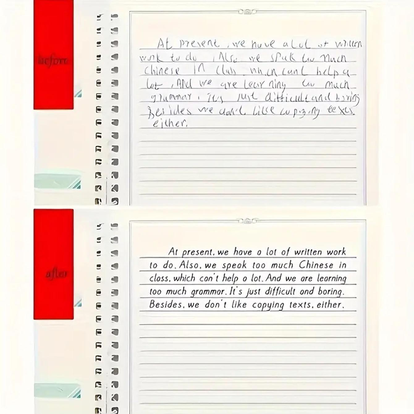 Middle School High School Calligraphy Practice Sheets, Pinyin Edition, Brush Writing Guide, Ideal for Students Learning Handwriting Skills, Learning Materials