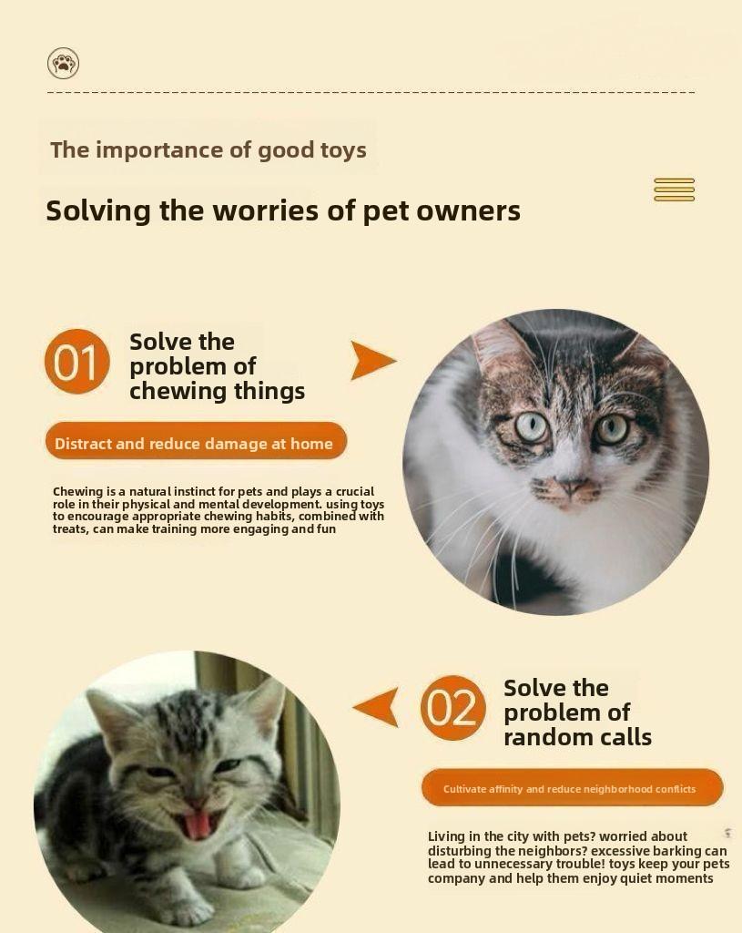 2-Pack Cat and Dog Toys - Cat Toy Mouse with Simulated Sound to Entertain Cats, Pet Supplies for Cats to Consume Energy, Bite Mouse Suitable for Indoor and Outdoor Use