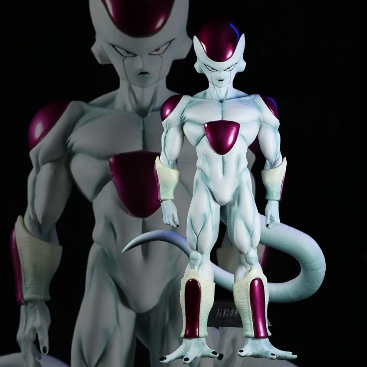Dragon Ball Frieza Standing Figure Final Form Model, Desktop Decoration Ornament, Desktop Decor Figures, Collectible Figurines, Collectible PVC Statue, Anime Merchandise