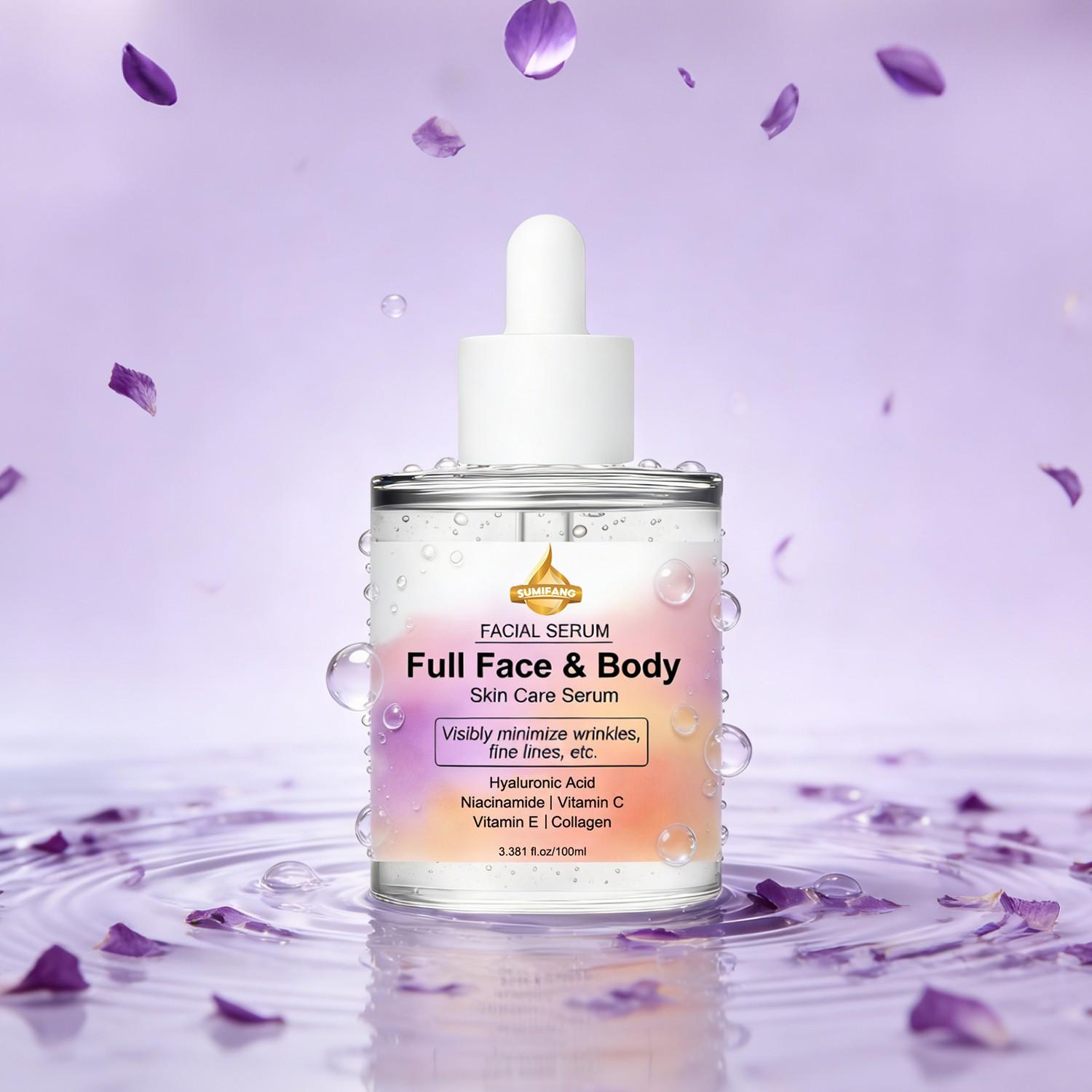 SUMIFANG All-in-One Serum 100ml | Vitamin C + Vitamin E + Niacinamide, for antioxidant and brightening effects | Salicylic acid gently exfoliates, suitable for dry/dull skin