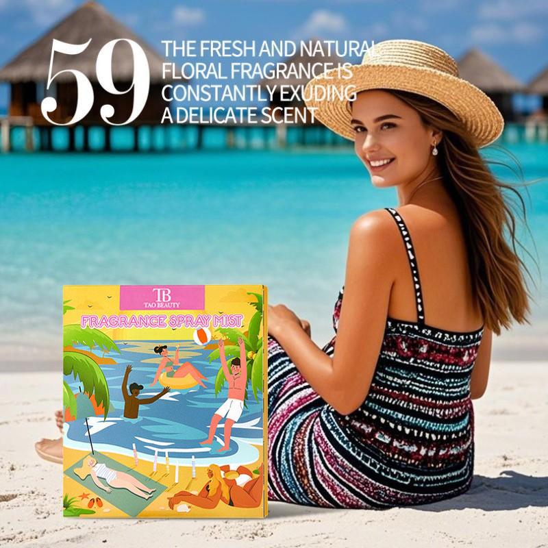 4pcs/5pcs Brazilian Collection Spray Mist With Gift Box, Limited Edition Aromatherapy, Fragrance Discovery Set – Long-Lasting Natural Fragrance with Multi-Layered Notes, Ideal as a Thoughtful Gift for Family, Relatives, and Friends