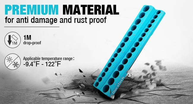 #JumpstartSale DURATECH Magnetic Socket Organizer Set, 1/4", 3/8", 1/2" Drive Metric Socket Holders Socket Trays for Tool Box and Tool Cart, Hold 74 Counts Standard Size Deep Size Sockets (Sockets Not Included) #JumpstartSale DURATECH Magnetic Socket Organizer Set, 1/4", 3/8", 1/2" Drive Metric Socket Holders Socket Trays for Tool Box and Tool Cart, Hold 74 Counts Standard Size Deep Size Sockets (Sockets Not Included)